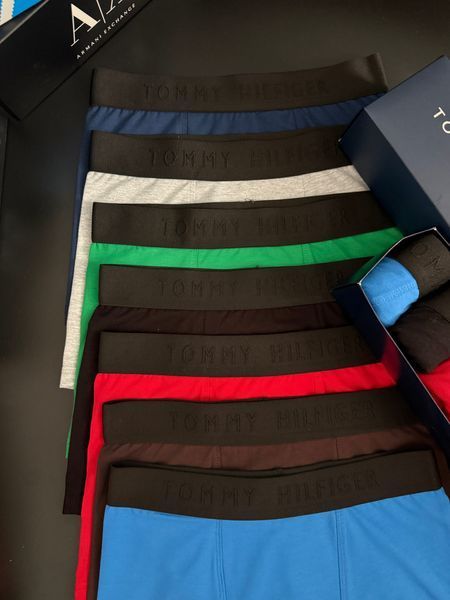 Чоловічі труси Tommy Hilfiger (Томмі Хілфігер) Набір з 5 штук | Набір Чоловічої нижньої білизни - (бавовняні) MT-0000083 фото