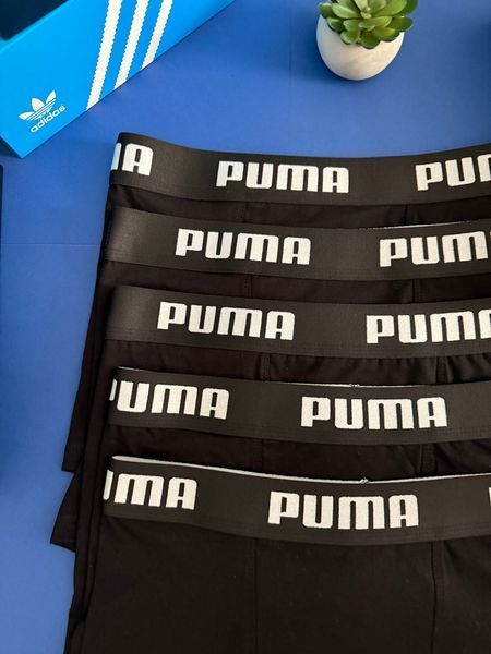 Чоловічі труси Puma (Пума) Набір з 5 штук | Набір Чоловічої нижньої білизни - (бавовняні) MT-0000109 фото