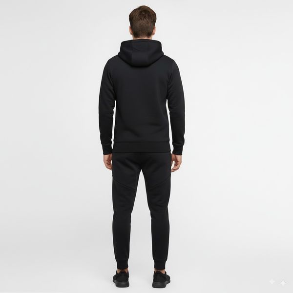 Чоловічий Спортивний костюм (Демісезонний Туреччина) Puma (Пума) Кофта і штани - Чорний SPKT-0000013 фото