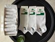 Шкарпетки Чоловічі Lacoste (Лакост) - Білі - комплект 9 пар