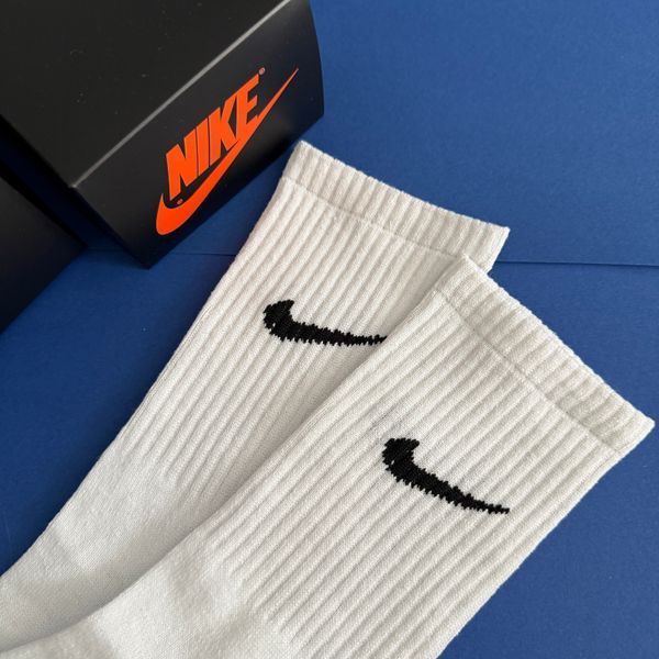 Шкарпетки Чоловічі Nike (Найк) Високі - Білі - комплект 6 пар NM-0000014 фото