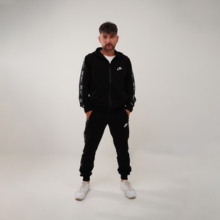 Зимовий чоловічий спортивний костюм Nike (Найк) Кофта і штани - Чорний ZSPK-0000006-L фото