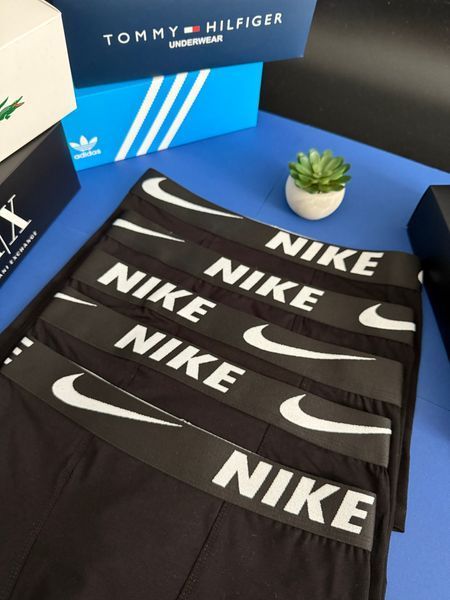 Чоловічі труси Nike (Найк) Набір з 5 штук | Набір Чоловічої нижньої білизни - (бавовняні) MT-0000107 фото
